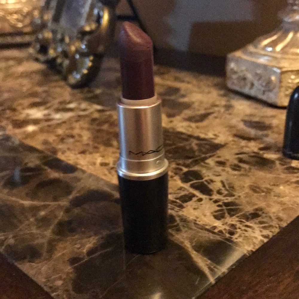 MAC Smoked Purple Matte Lipstick